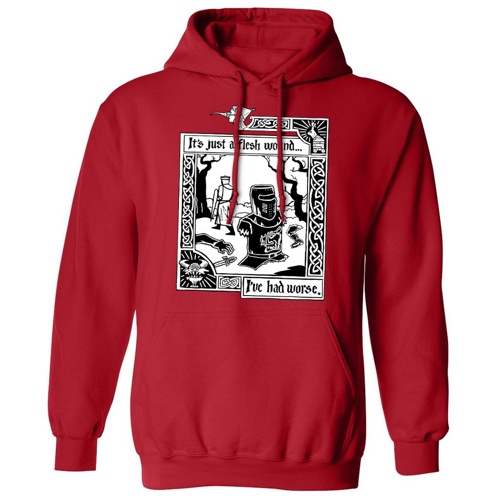 Classic Unisex Hoodie - QK8245EM - Red - 5