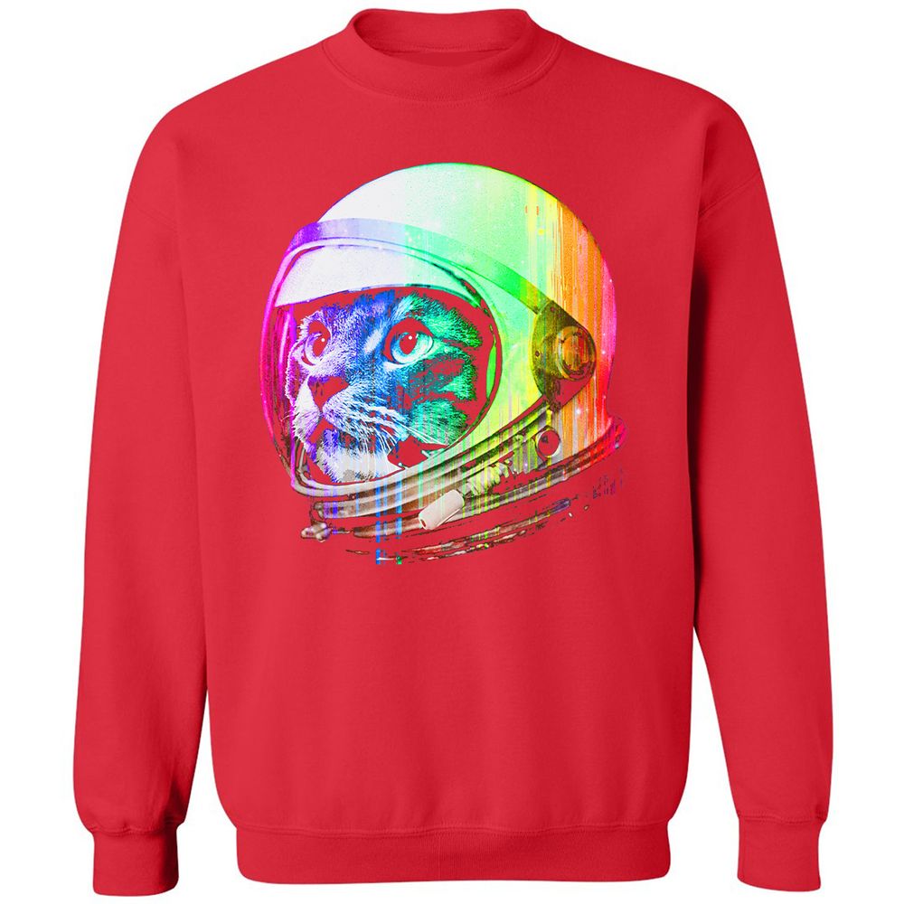 Classic Unisex Sweatshirt - 64LC3FZU - Red - 5