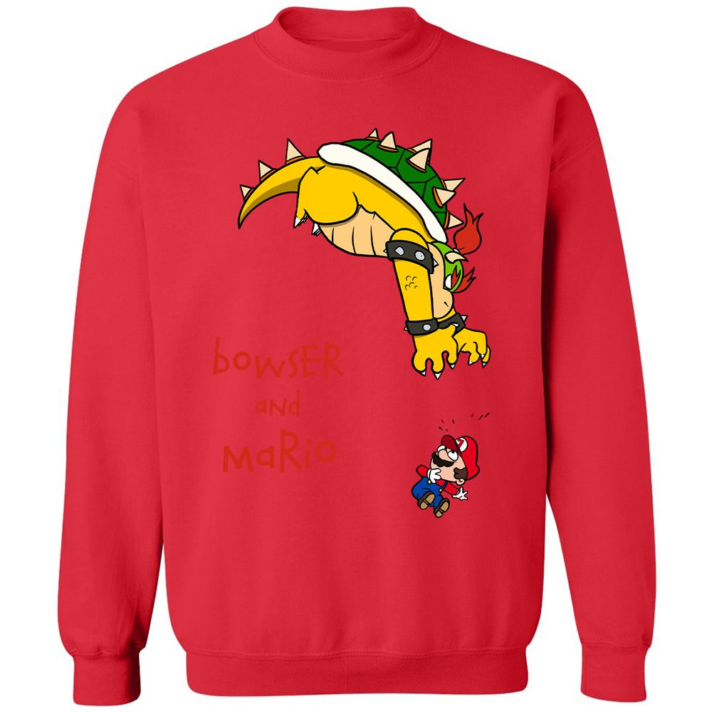 Classic Unisex Sweatshirt - 4CM1HRRP - Red - 5