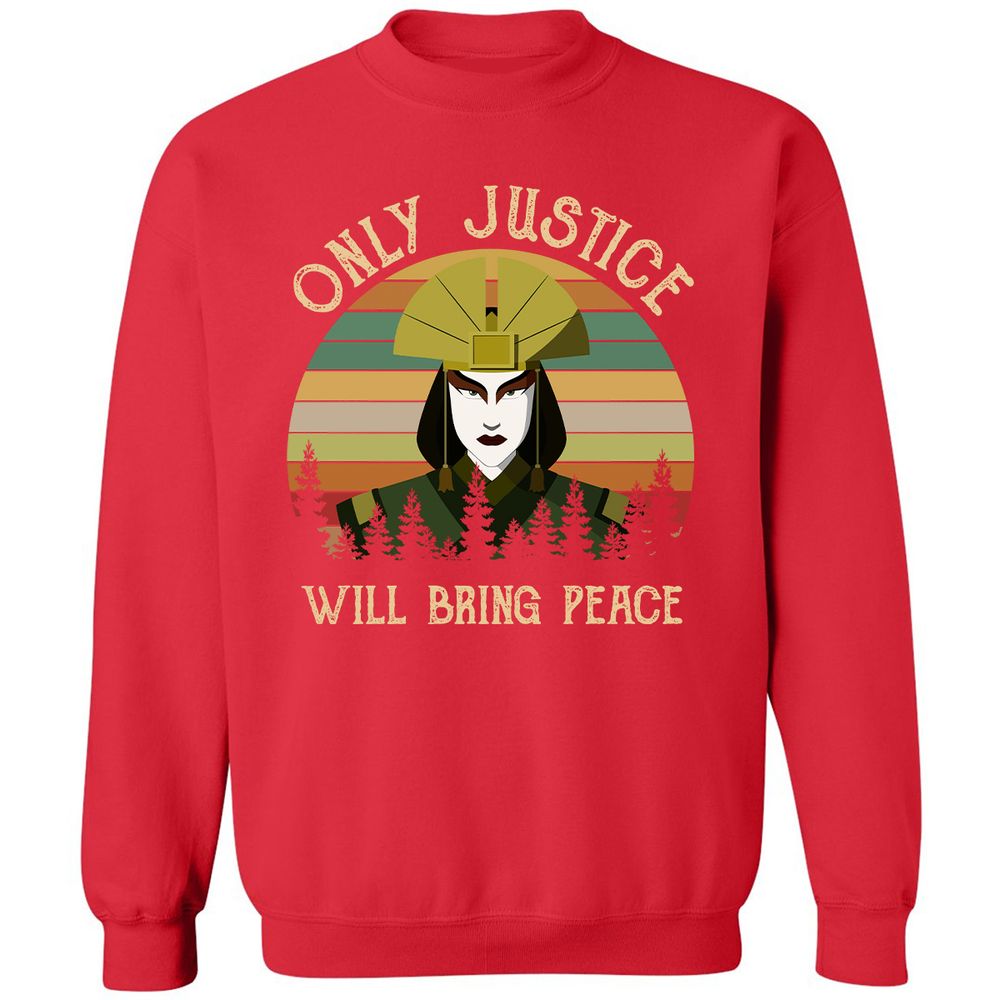 Classic Unisex Sweatshirt - HGJT651Q - Red - 5