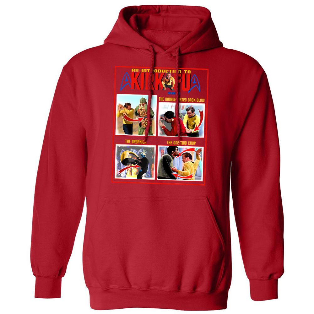 Classic Unisex Hoodie - 87Q36DZU - Red - 5