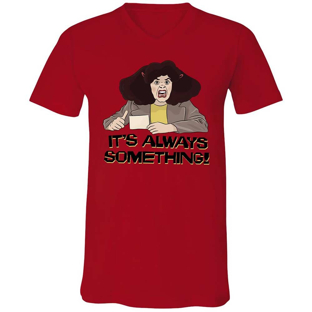 Unisex V-Neck T-Shirt - PC6CZHPD - Red - 5