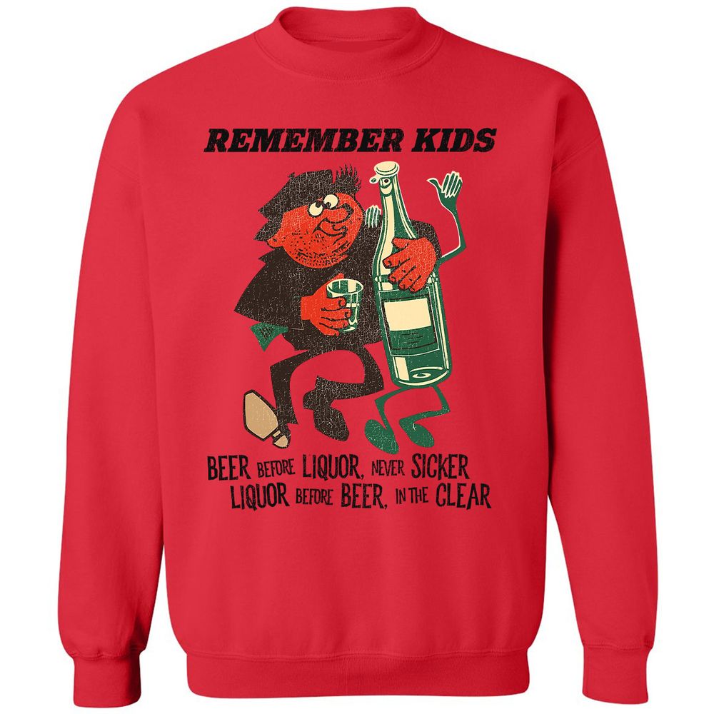 Classic Unisex Sweatshirt - WKAMKYR7 - Red - 5