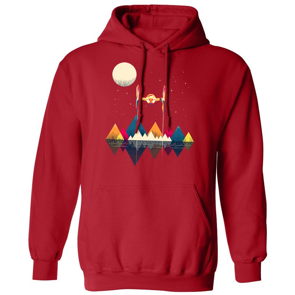 Classic Unisex Hoodie - 5XWJABFX - Red - 5