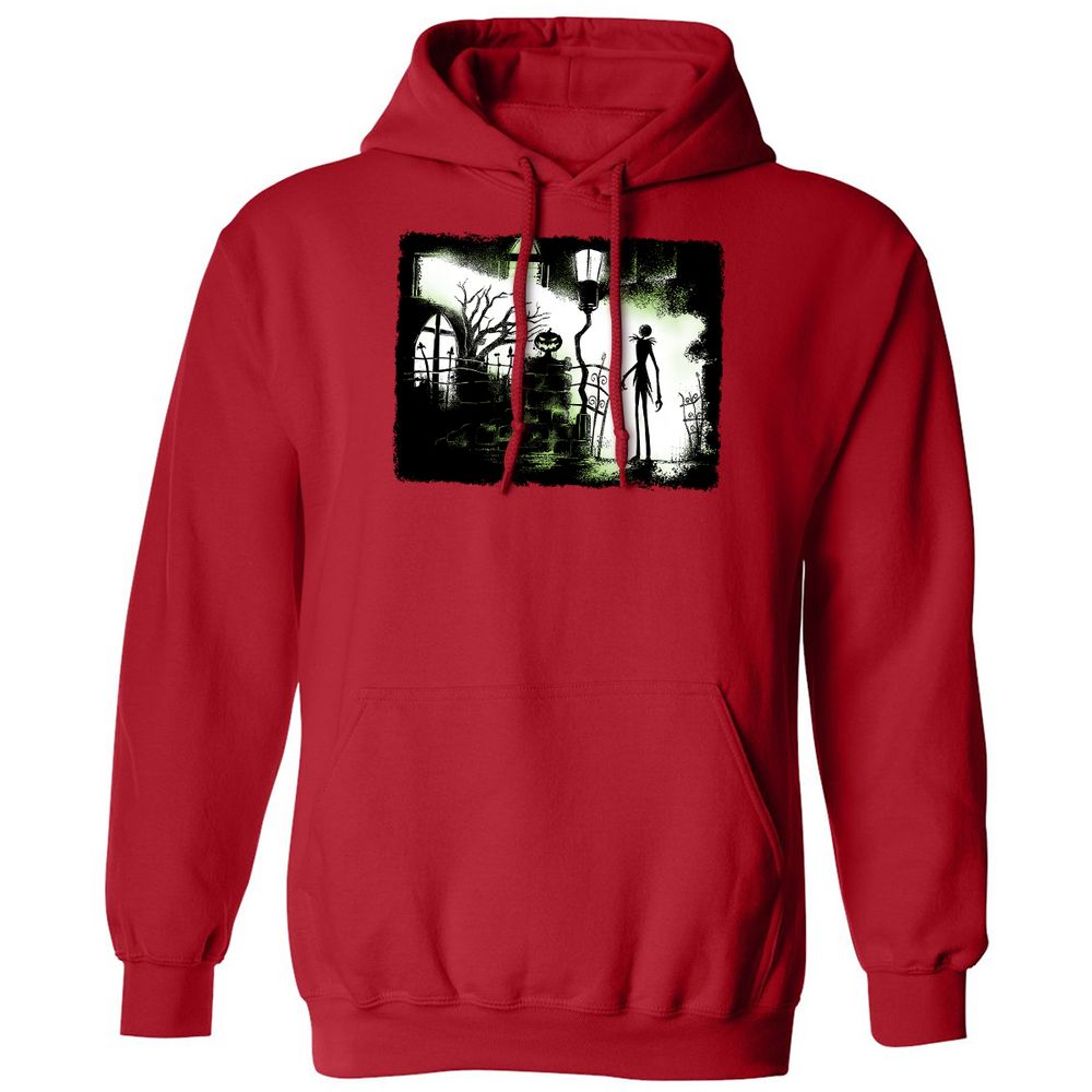 Classic Unisex Hoodie - Black - Red - 5