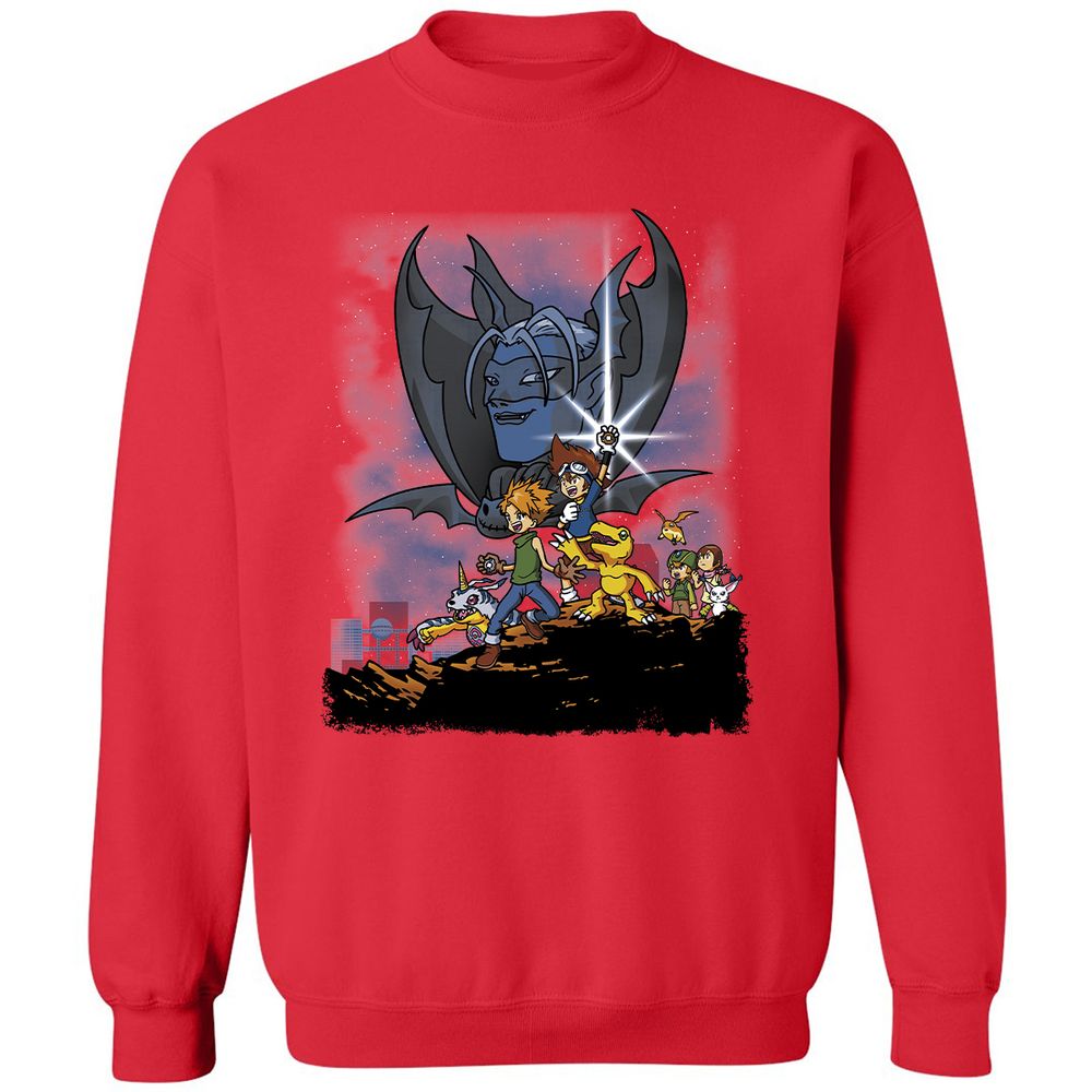 Classic Unisex Sweatshirt - CUFZTLVW - Red - 5