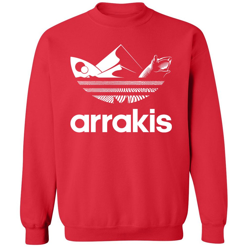 Classic Unisex Sweatshirt - 9HAR18VQ - Red - 5