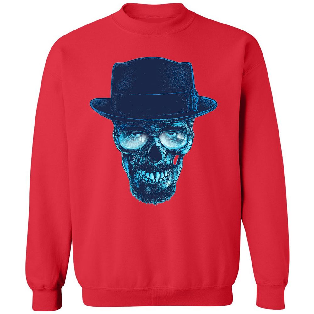 Classic Unisex Sweatshirt - KX8ZRU6D - Red - 5