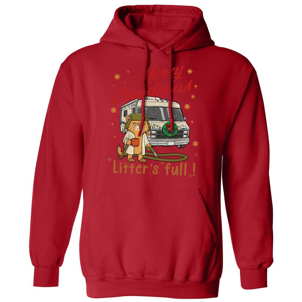 Classic Unisex Hoodie - MLATQ7SJ - Red - 5