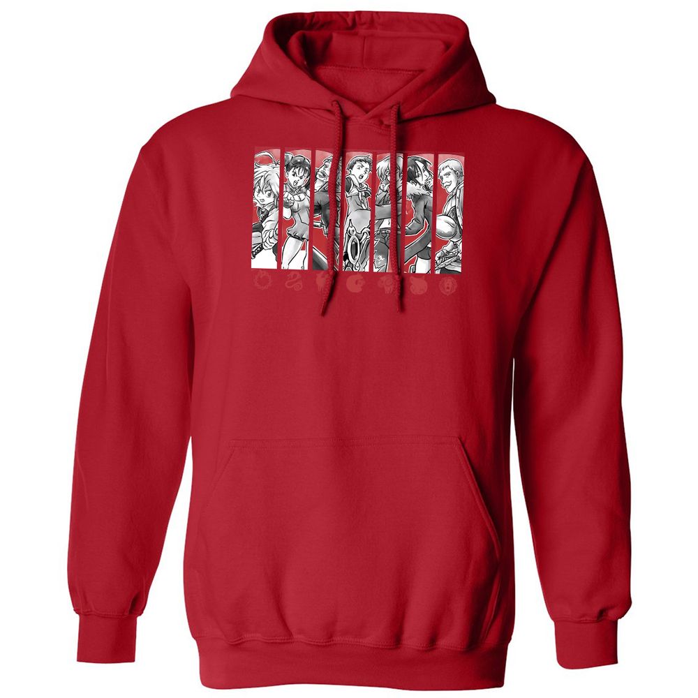 Classic Unisex Hoodie - 2A9M7S3M - Red - 5