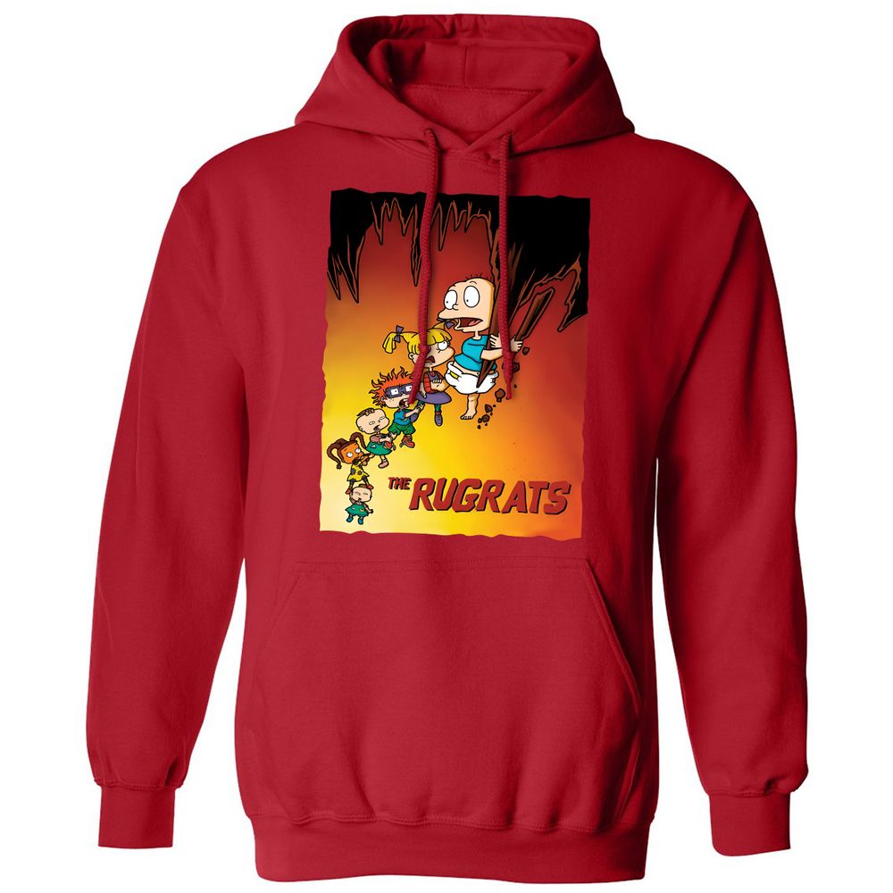 Classic Unisex Hoodie - KPA37EM1 - Red - 5