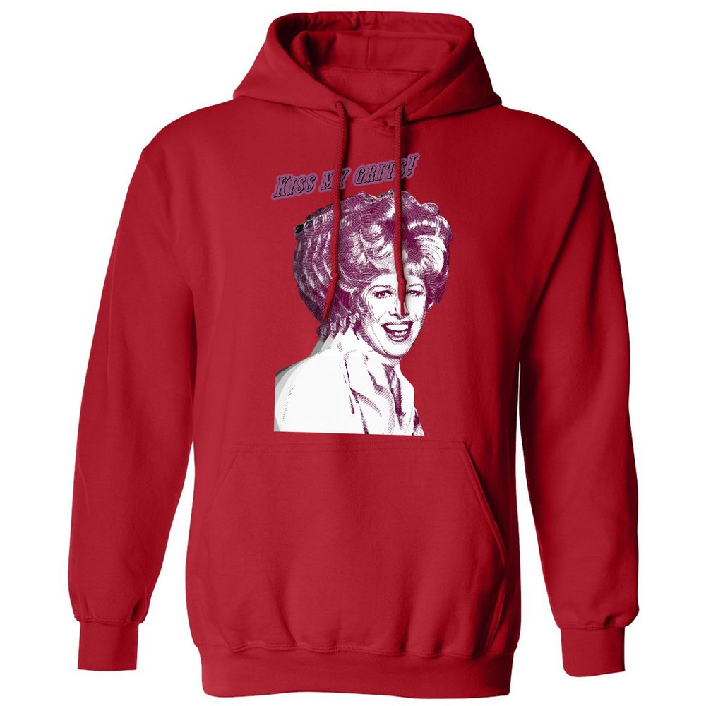 Classic Unisex Hoodie - QUHBG5WW - Red - 5