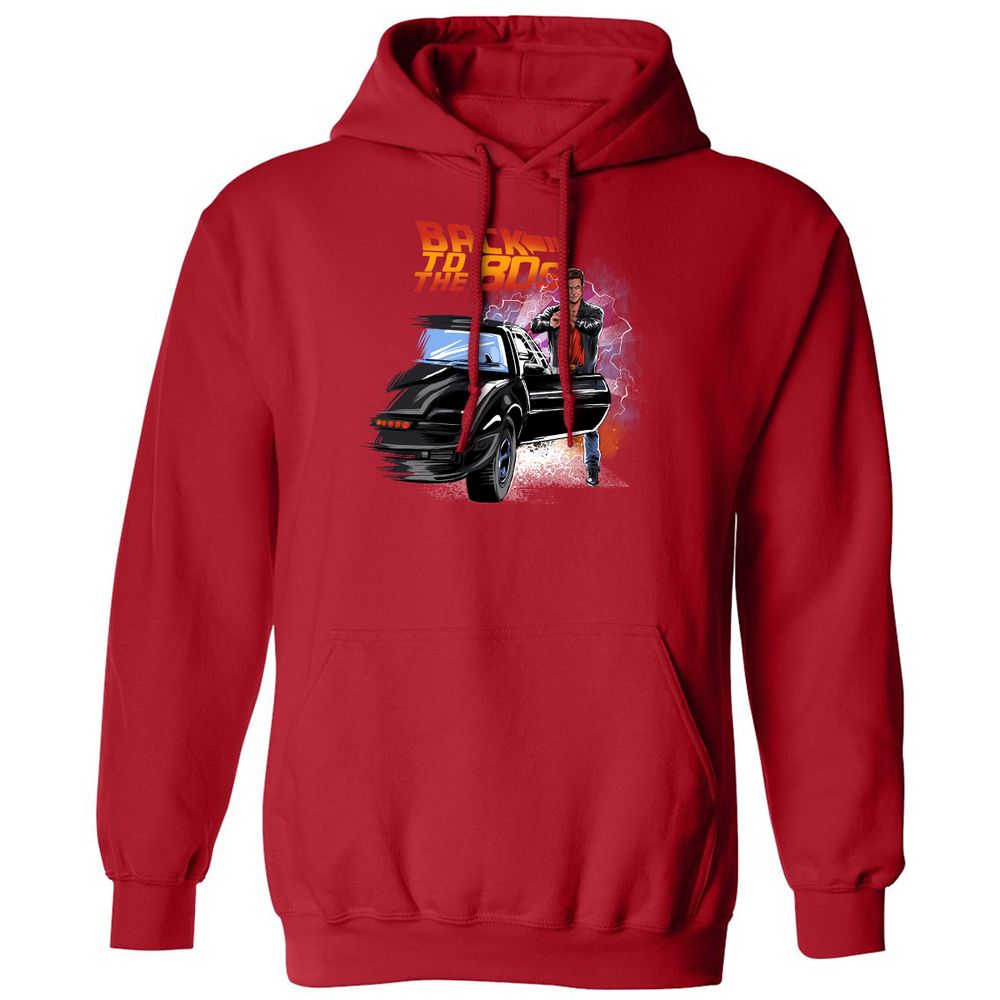 Classic Unisex Hoodie - AJVS672Q - Red - 5