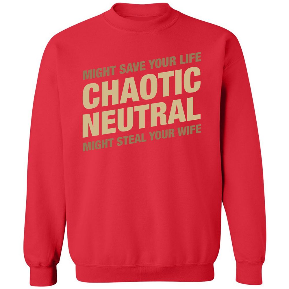 Classic Unisex Sweatshirt - GBWX2F37 - Red - 5
