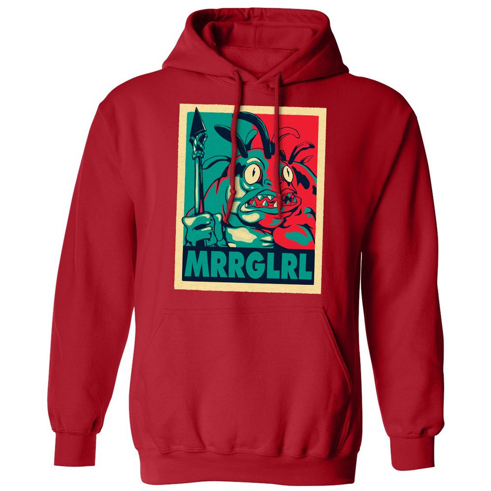 Classic Unisex Hoodie - CB4MSJ4G - Red - 5