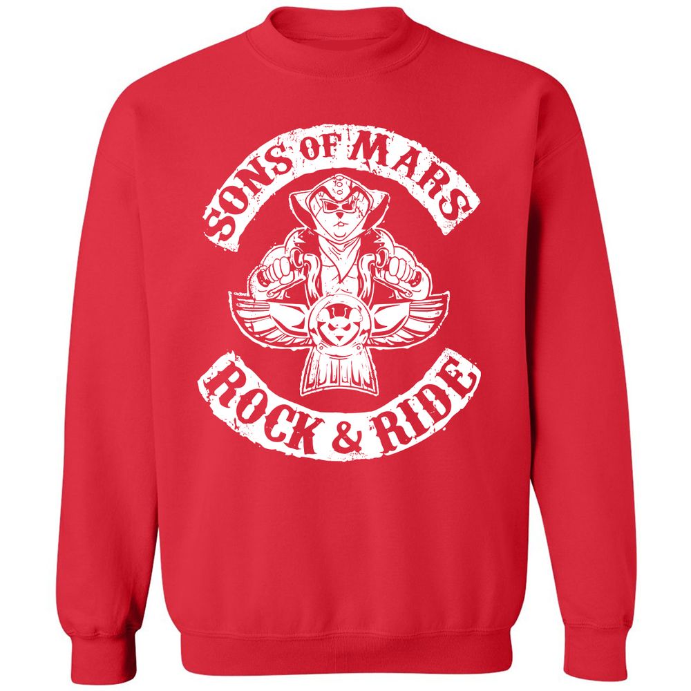 Classic Unisex Sweatshirt - 96JB8MZD - Red - 5