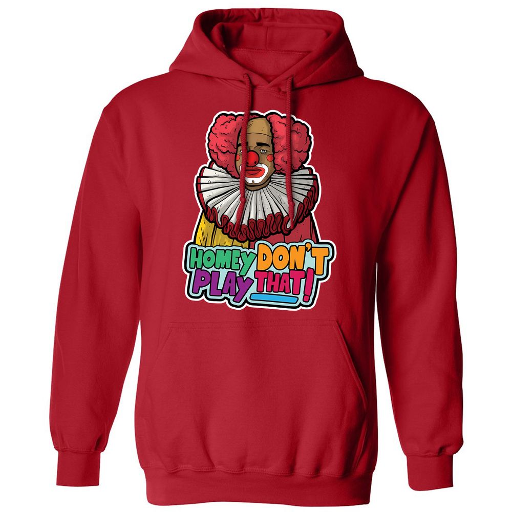 Classic Unisex Hoodie - EKSWJE8L - Red - 5