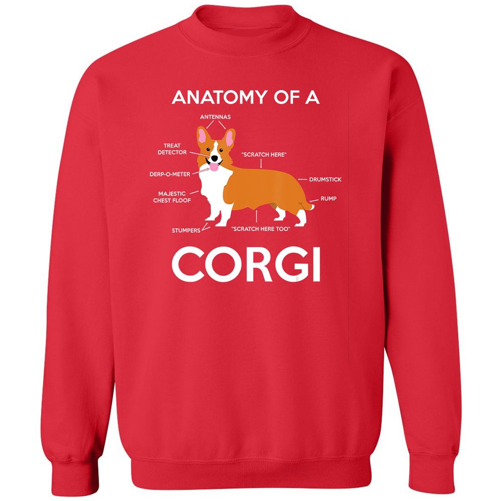 Classic Unisex Sweatshirt - UWW3KP3C - Red - 5