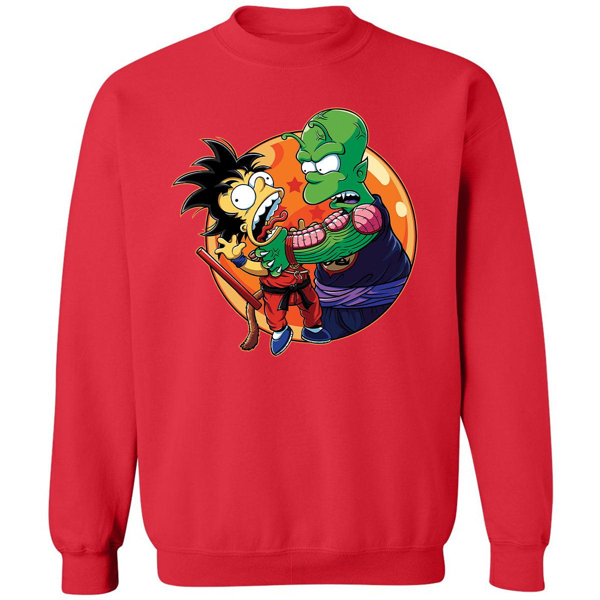 Classic Unisex Sweatshirt - AE9Q5X1D - Red - 5