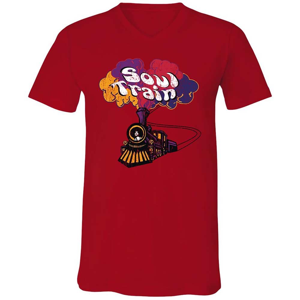 Unisex V-Neck T-Shirt - N4ZZG242 - Red - 5