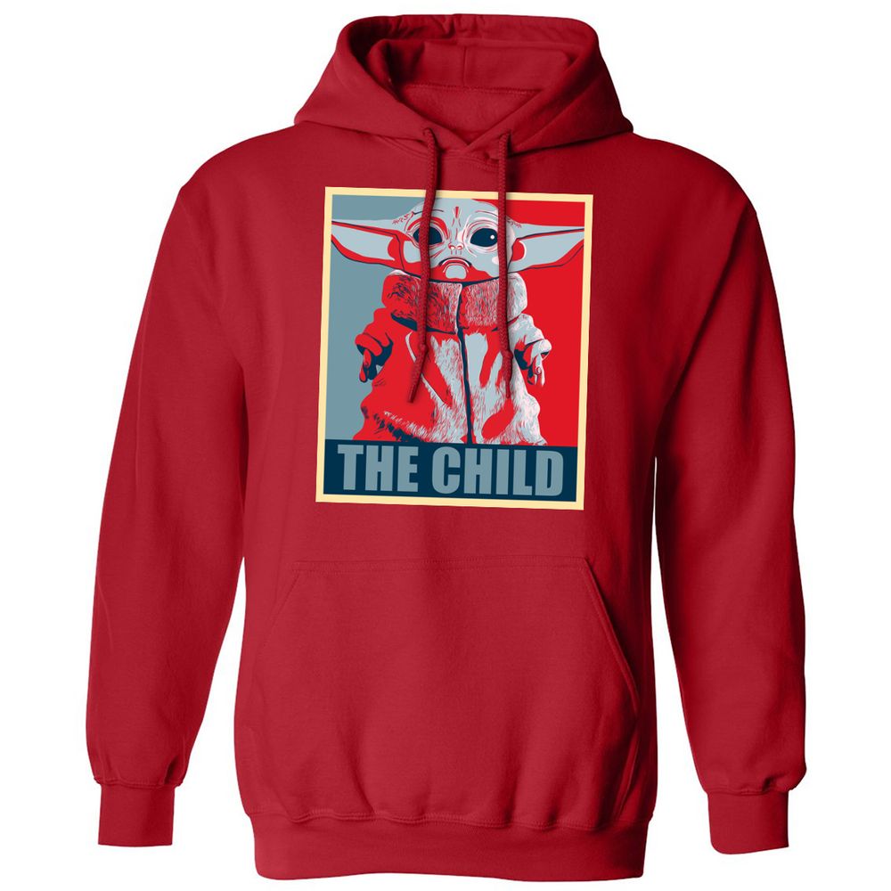Classic Unisex Hoodie - 6VHC968J - Red - 5