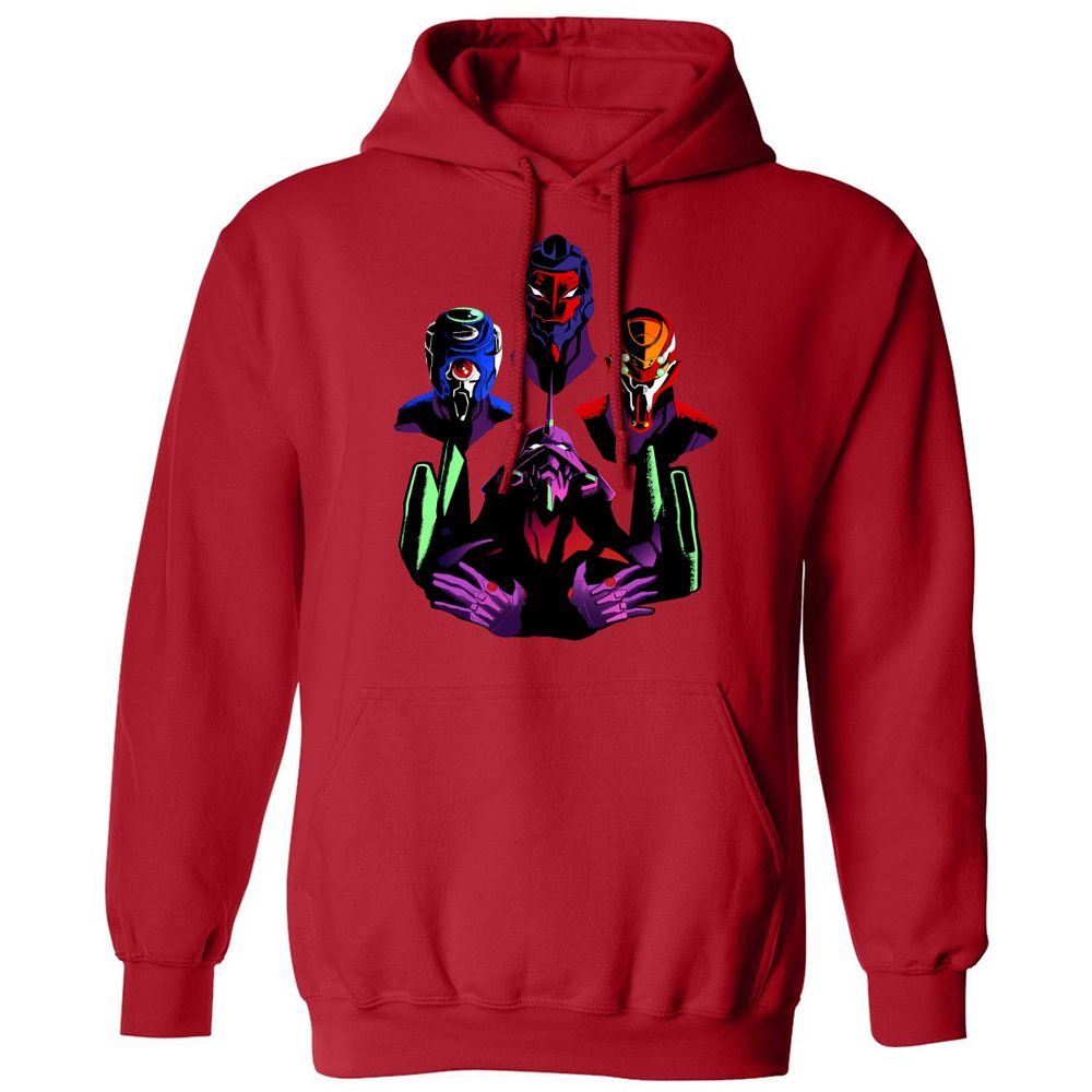 Classic Unisex Hoodie - F7BSVRFL - Red - 5