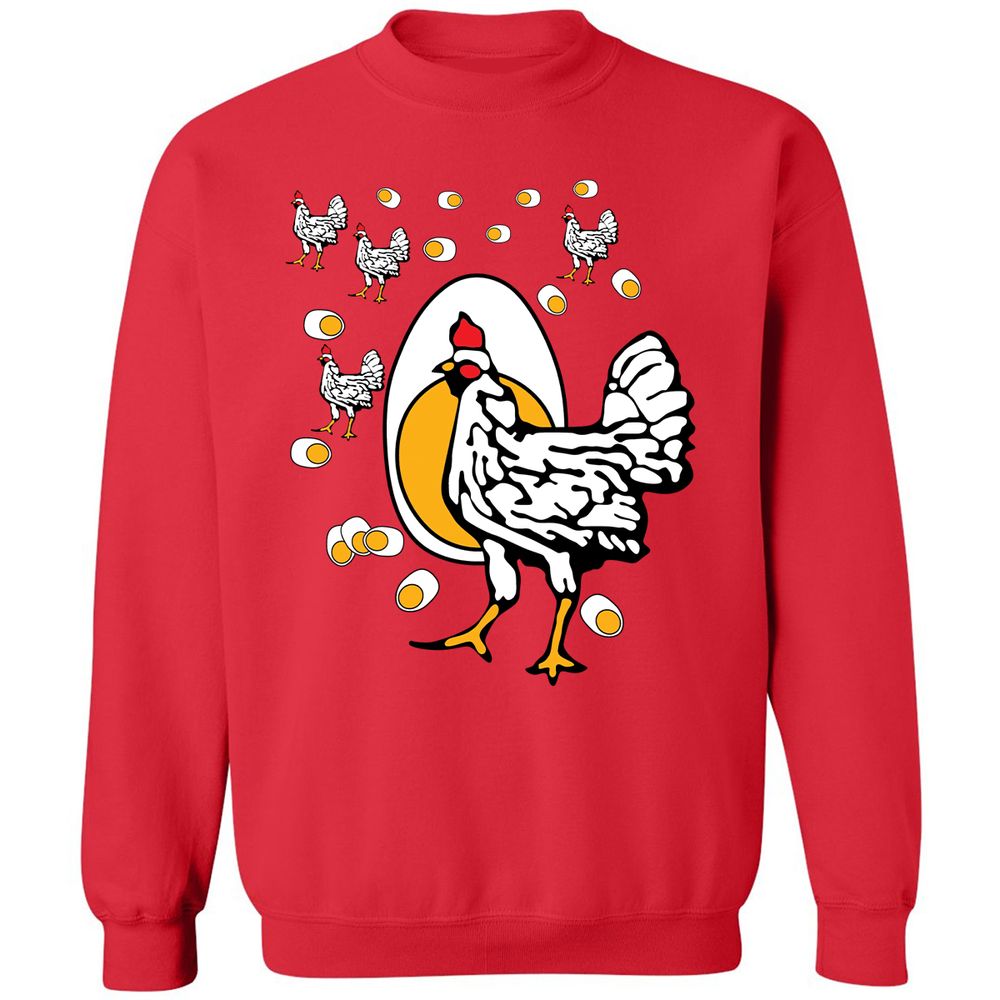 Classic Unisex Sweatshirt - 297WFGA7 - Red - 5