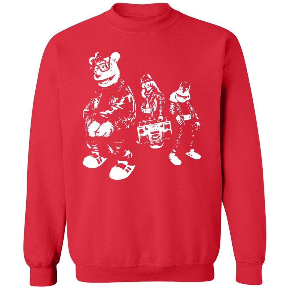 Classic Unisex Sweatshirt - 3W8V6RM4 - Red - 5