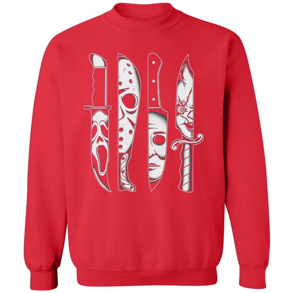 Classic Unisex Sweatshirt - CLBMU2VR - Red - 5