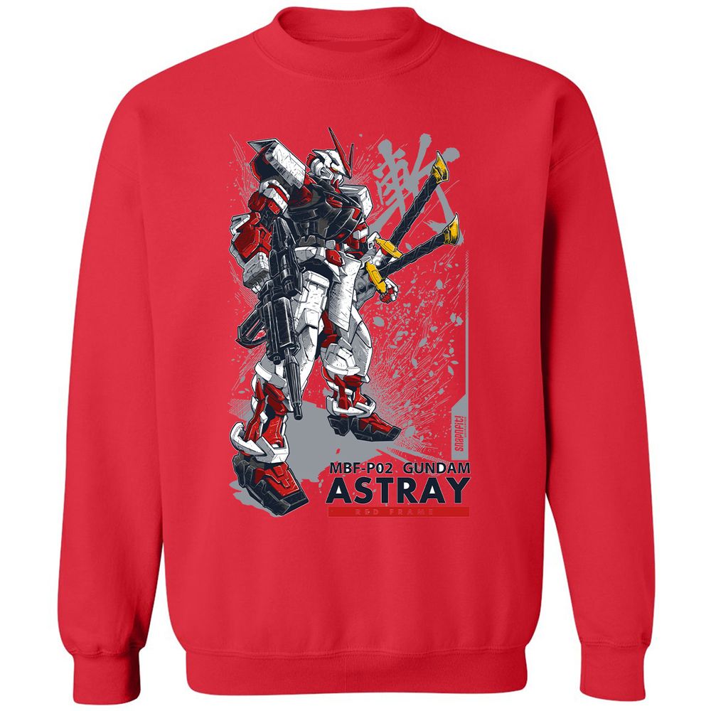 Classic Unisex Sweatshirt - 45PHBRS3 - Red - 5