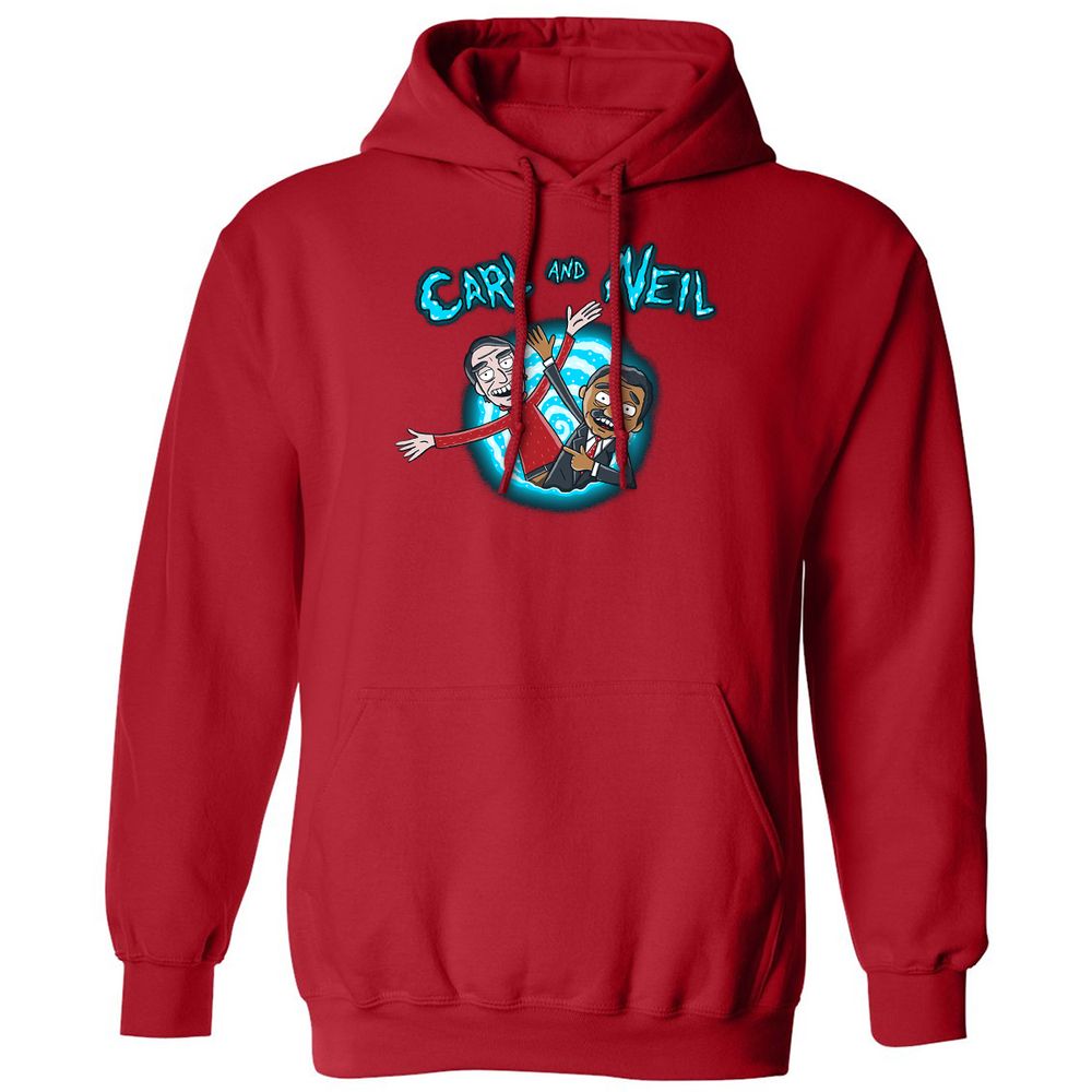Classic Unisex Hoodie - UV615RKQ - Red - 5