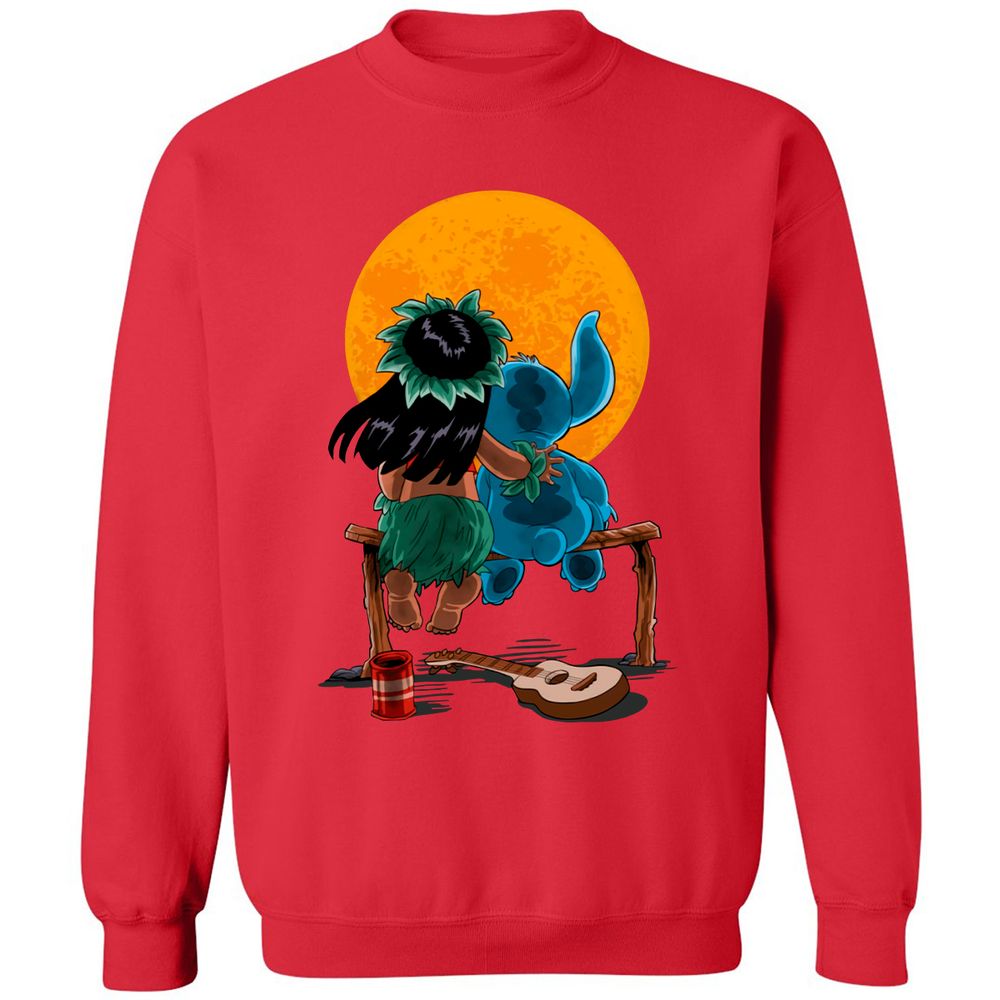 Classic Unisex Sweatshirt - WUSAJA11 - Red - 5