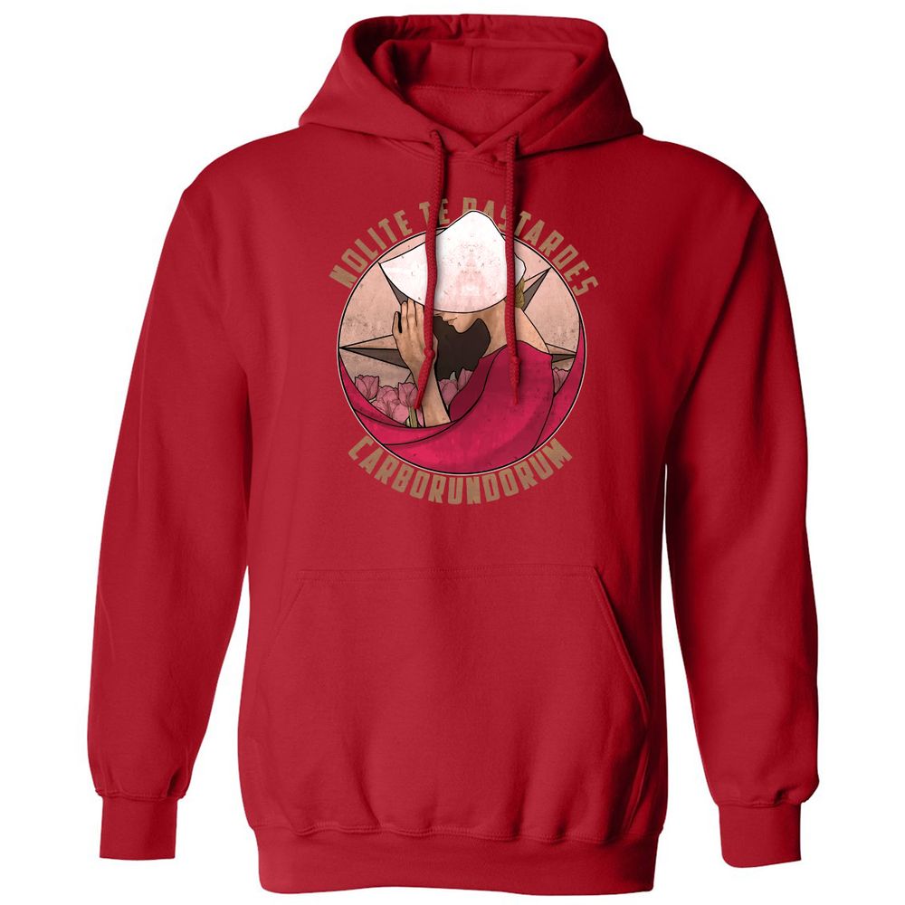 Classic Unisex Hoodie - QXNM49SV - Red - 5