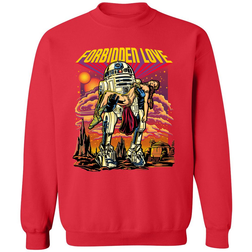 Classic Unisex Sweatshirt - H8X83FYV - Red - 5