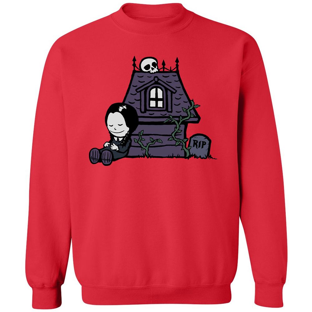 Classic Unisex Sweatshirt - N487NK84 - Red - 5