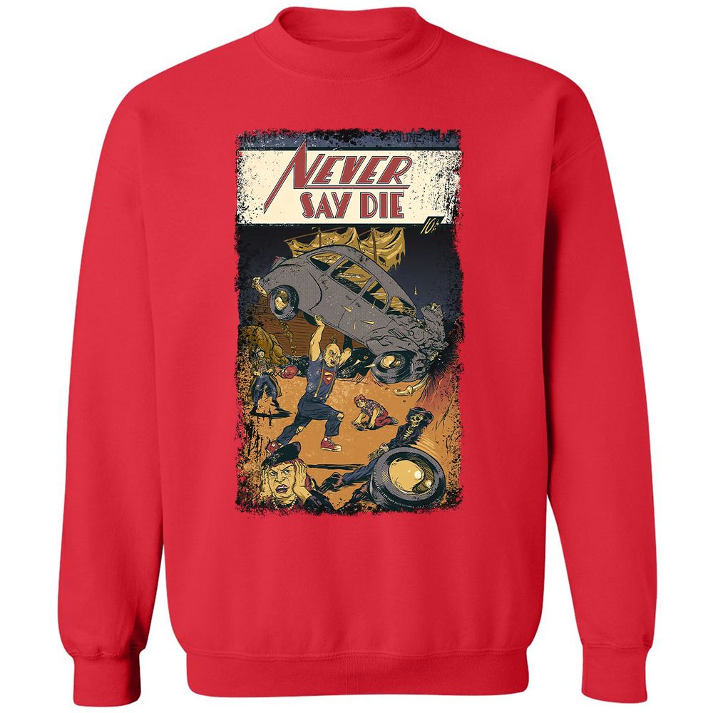 Classic Unisex Sweatshirt - FLZP8WA2 - Red - 5