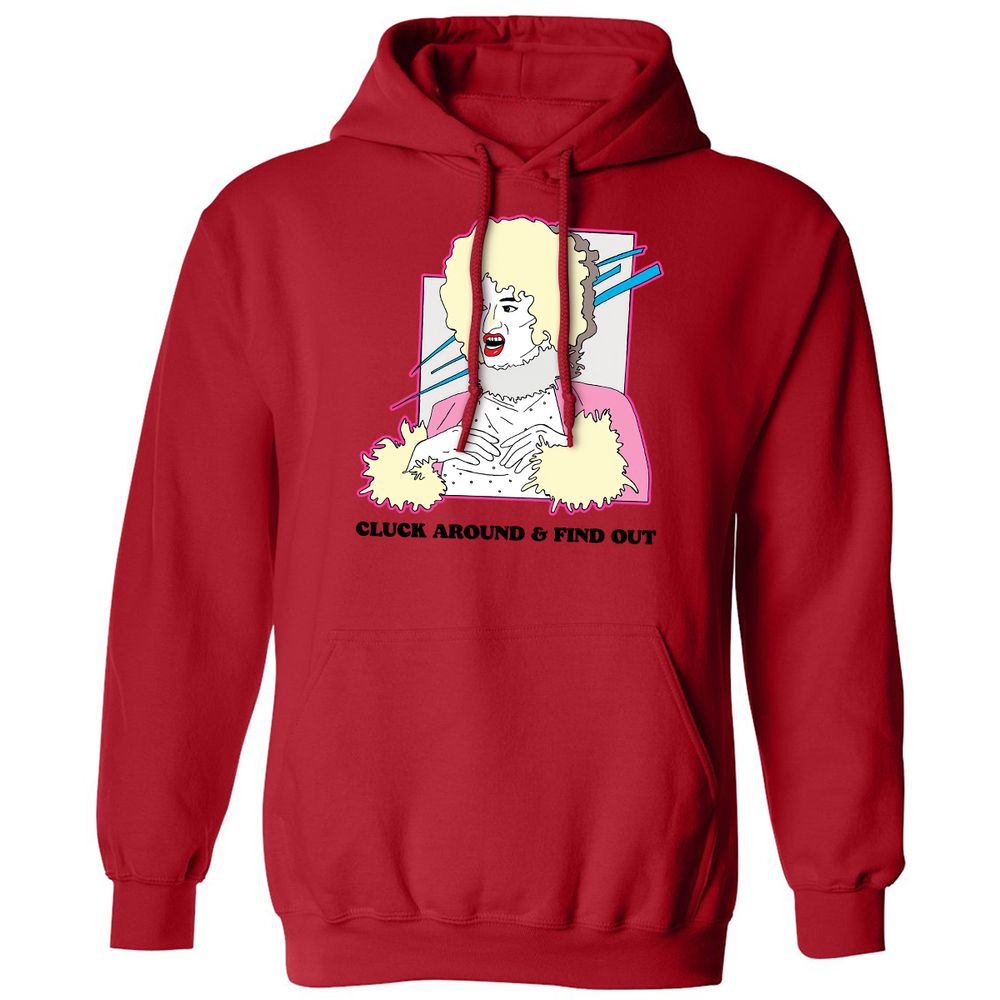 Classic Unisex Hoodie - N2TXQJX6 - Red - 5