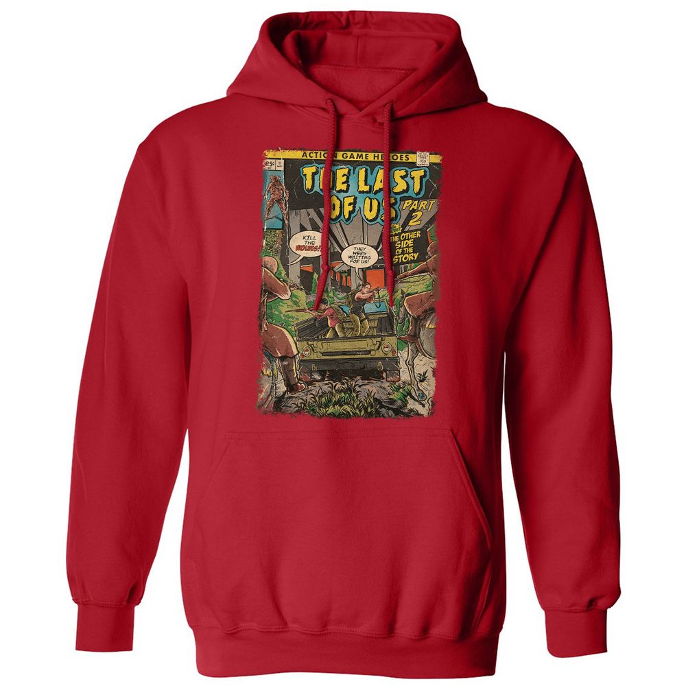 Classic Unisex Hoodie - 5FU7K4D9 - Red - 5