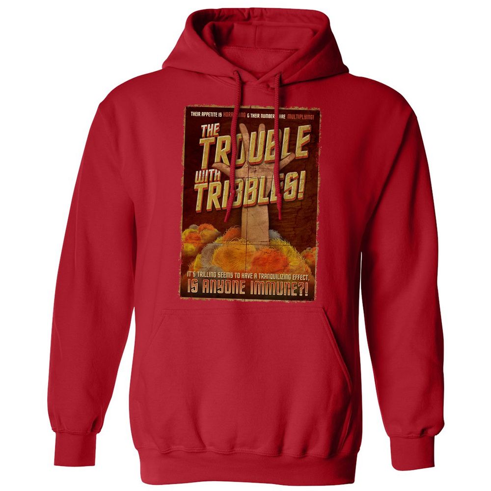 Classic Unisex Hoodie - GTWP8LFW - Red - 5