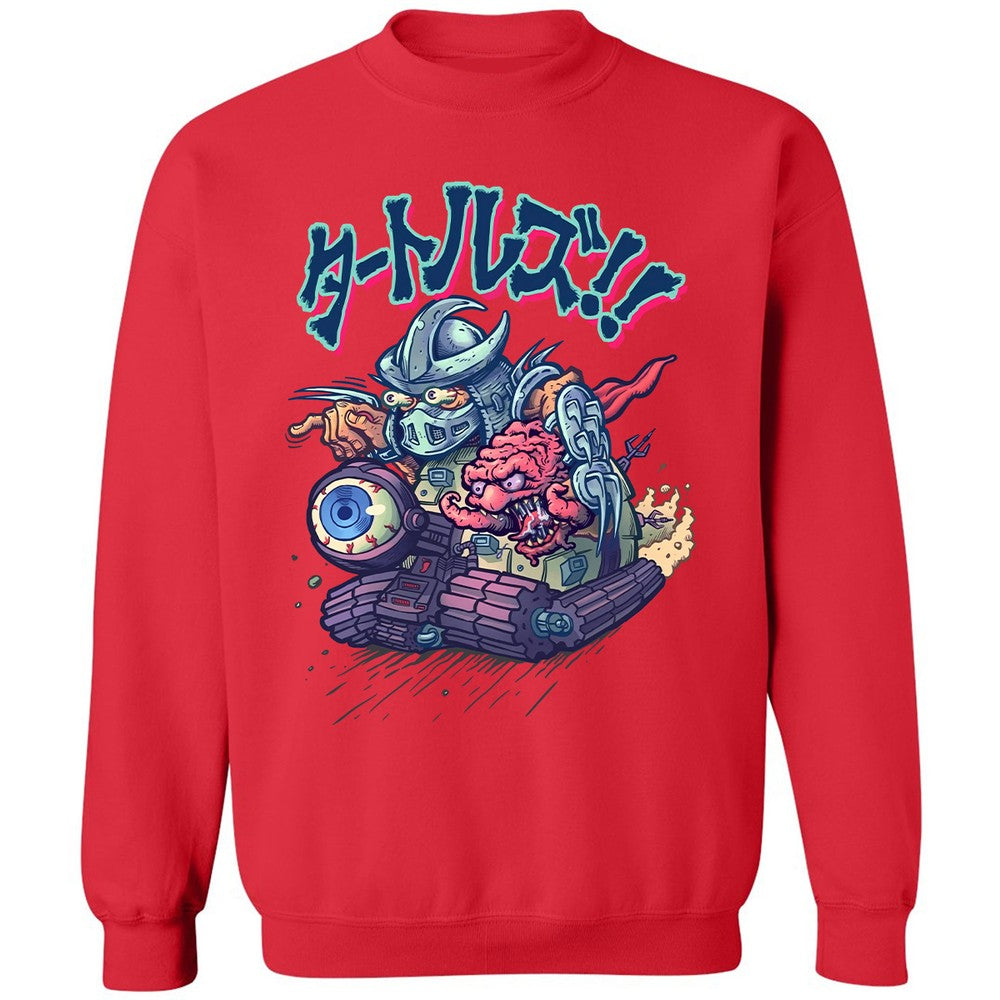 Classic Unisex Sweatshirt - D1EUSH96 - Red - 5