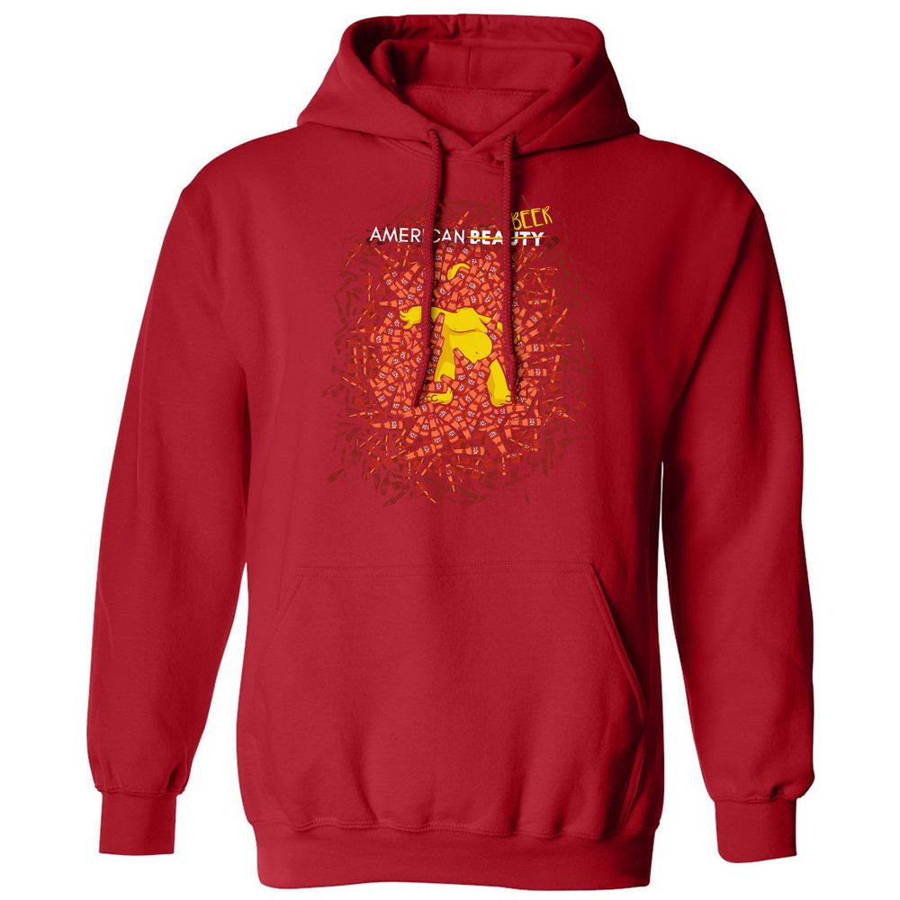 Classic Unisex Hoodie - FH1ZW6WF - Red - 5