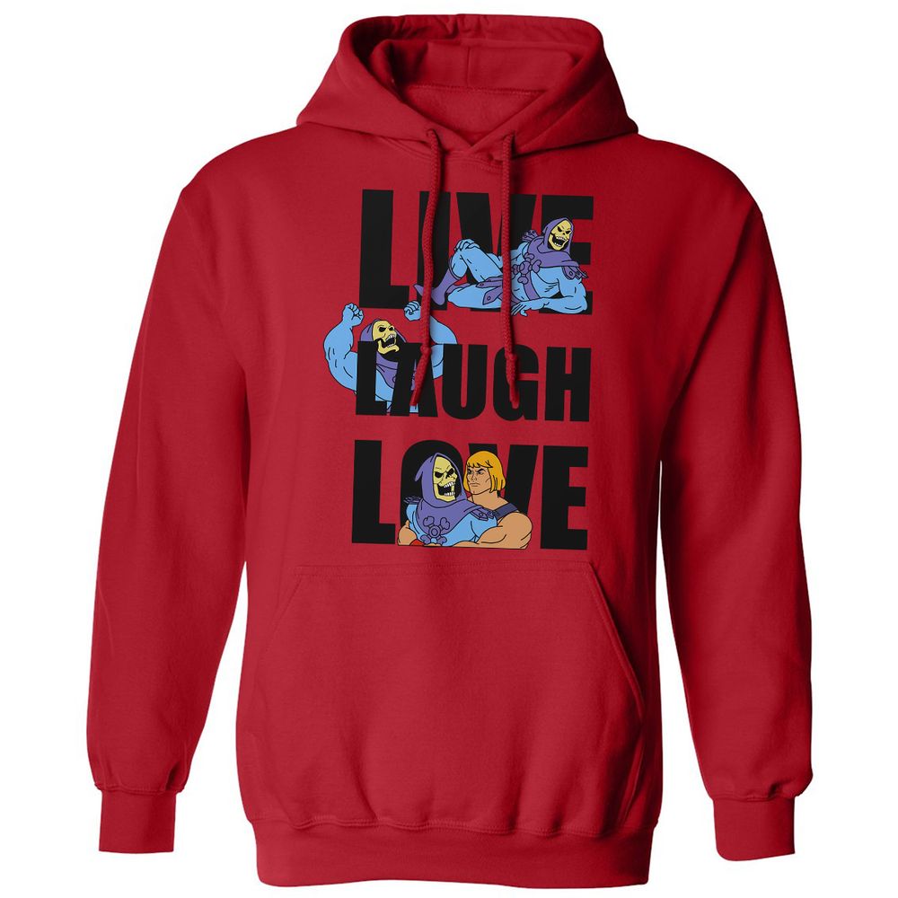 Classic Unisex Hoodie - 7R55UUZQ - Red - 5