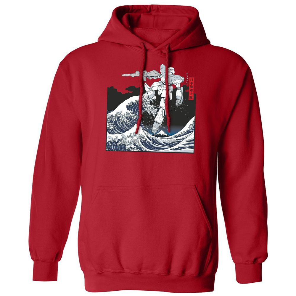 Classic Unisex Hoodie - D4LAUM6L - Red - 5