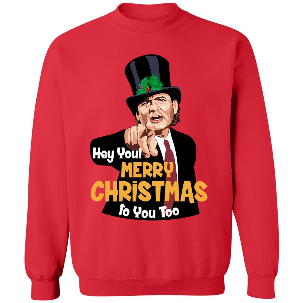Classic Unisex Sweatshirt - CN6JV4V2 - Red - 5