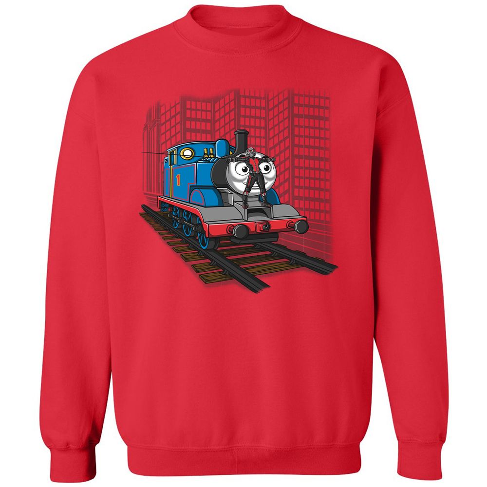 Classic Unisex Sweatshirt - 6KX6DXL9 - Red - 5