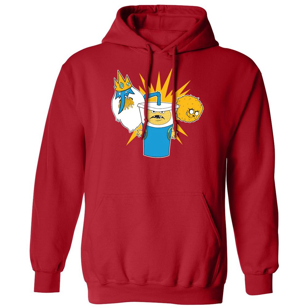 Classic Unisex Hoodie - JCEW3M9Z - Red - 5