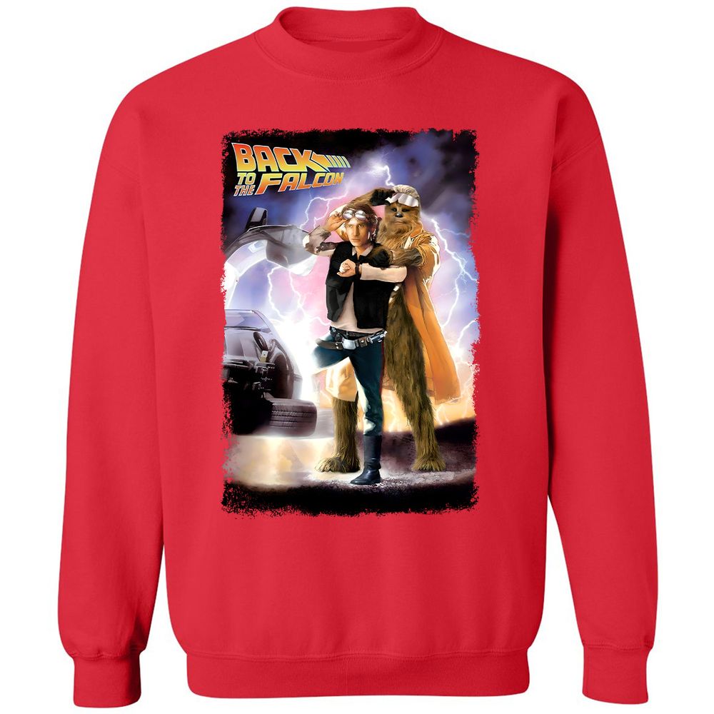 Classic Unisex Sweatshirt - 4JU6Y6BJ - Red - 5