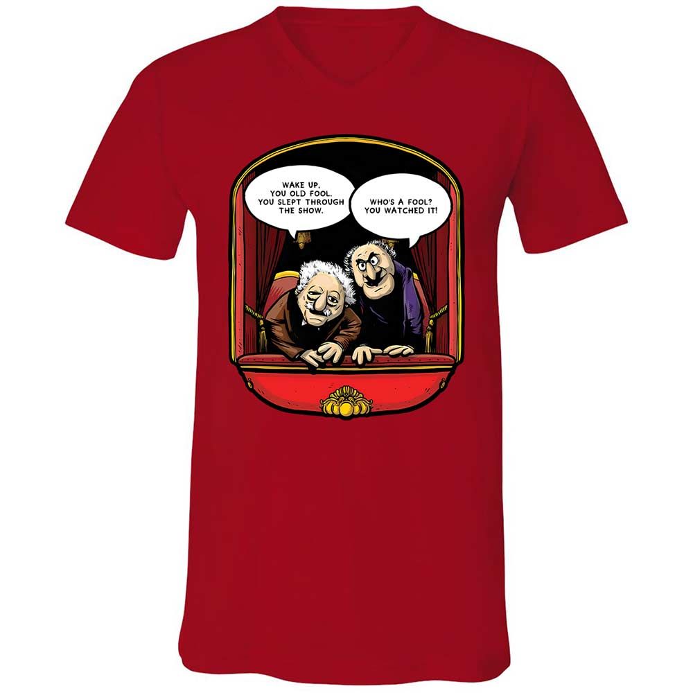 Statler and Waldorf (Wake Up) - Red - 5