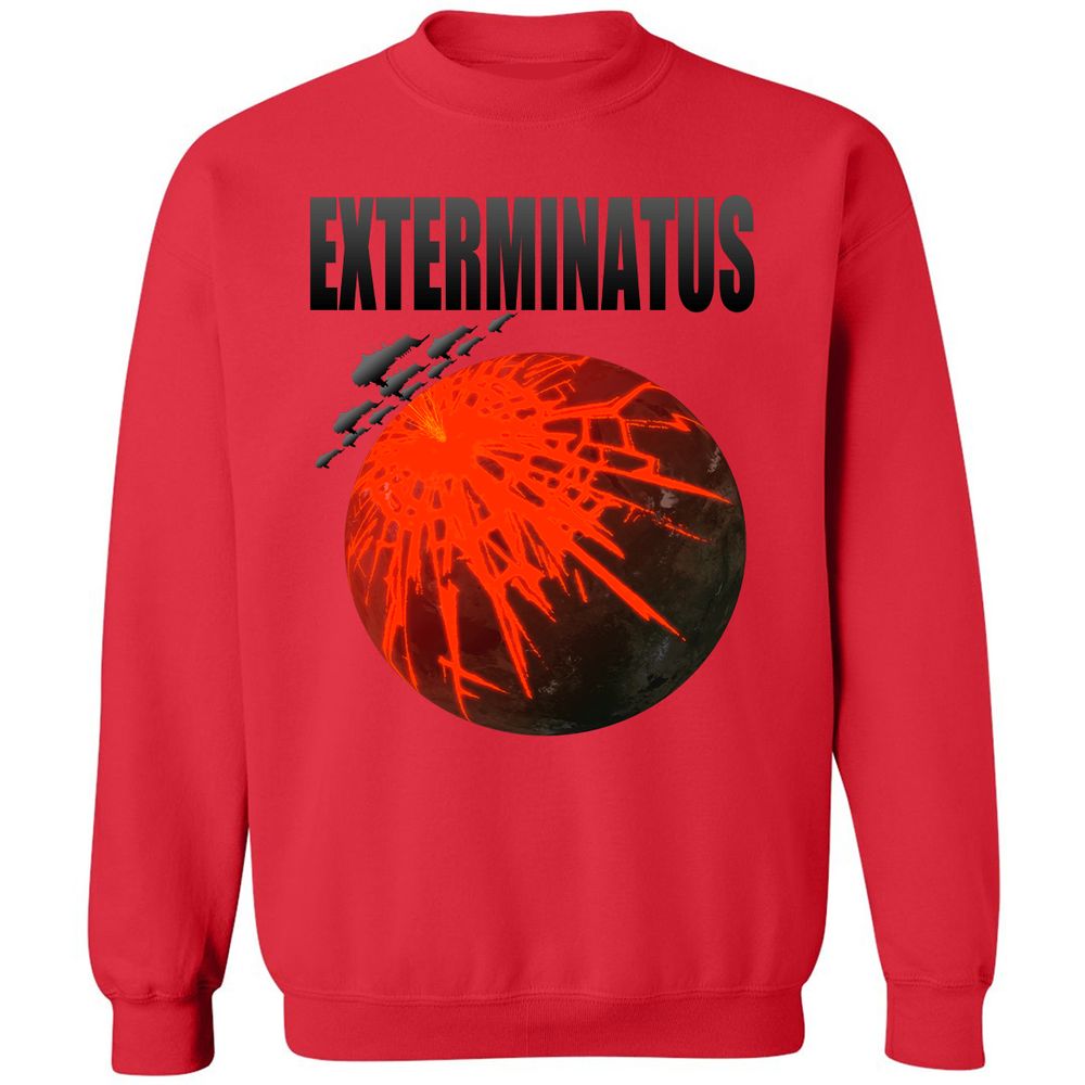 Classic Unisex Sweatshirt - UQRPWR75 - Red - 5