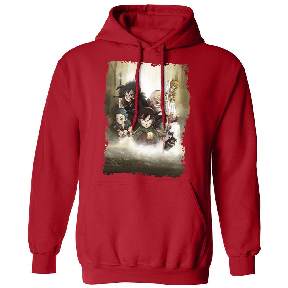 Classic Unisex Hoodie - BR3GE2GG - Red - 5